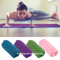 non slip silica gel point multicolor yoga mat towel YT-001